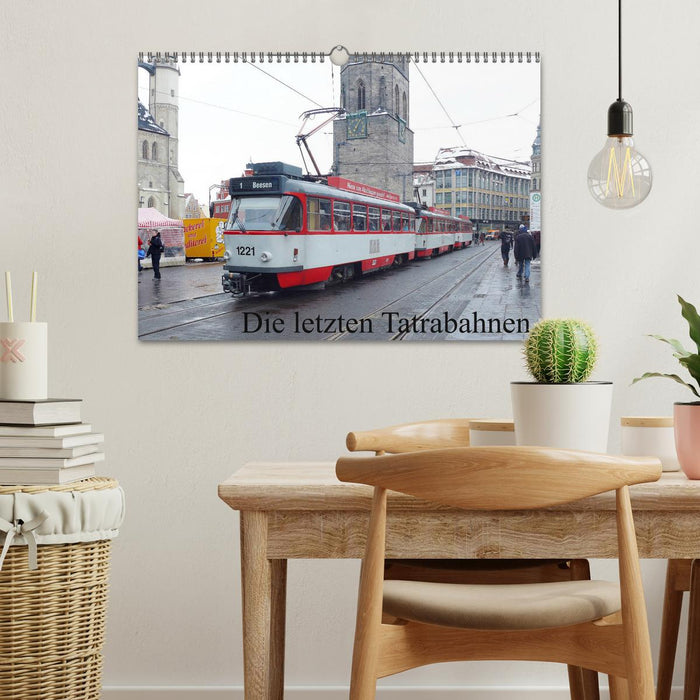 Die letzten Tatrabahnen (CALVENDO Wandkalender 2025)