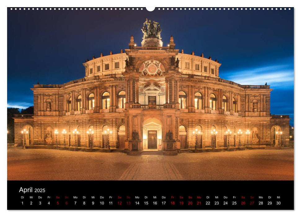 Dresden und Umland (CALVENDO Premium Wandkalender 2025)