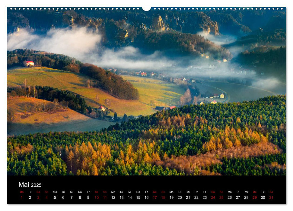 Dresden und Umland (CALVENDO Premium Wandkalender 2025)