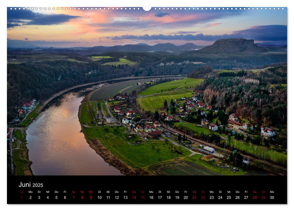 Dresden und Umland (CALVENDO Premium Wandkalender 2025)