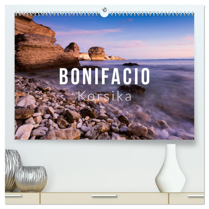 Bonifacio. Korsika (CALVENDO Premium Wandkalender 2025)