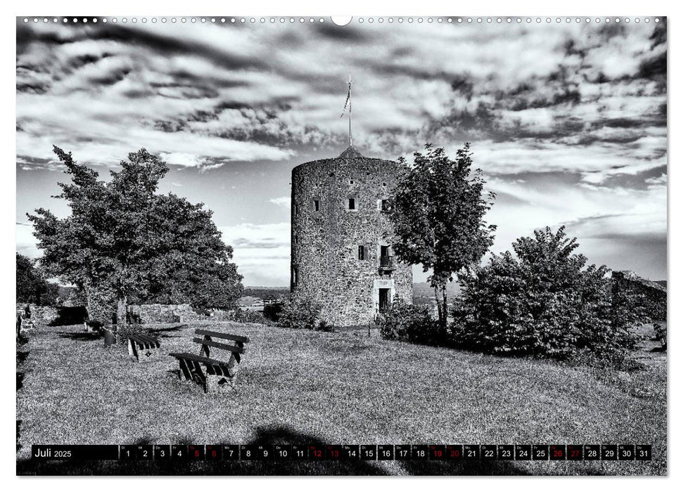 Ein Blick auf Homberg an der Efze (CALVENDO Premium Wandkalender 2025)