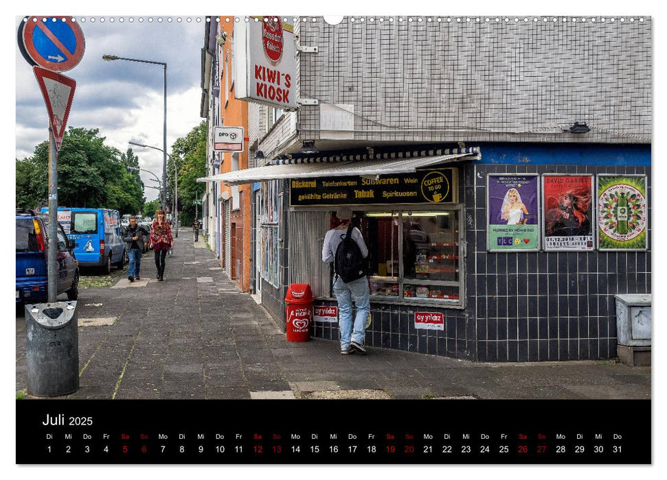 Kölsche Veedelskultur. Büdchen, Kioske und Trinkhallen. (CALVENDO Premium Wandkalender 2025)