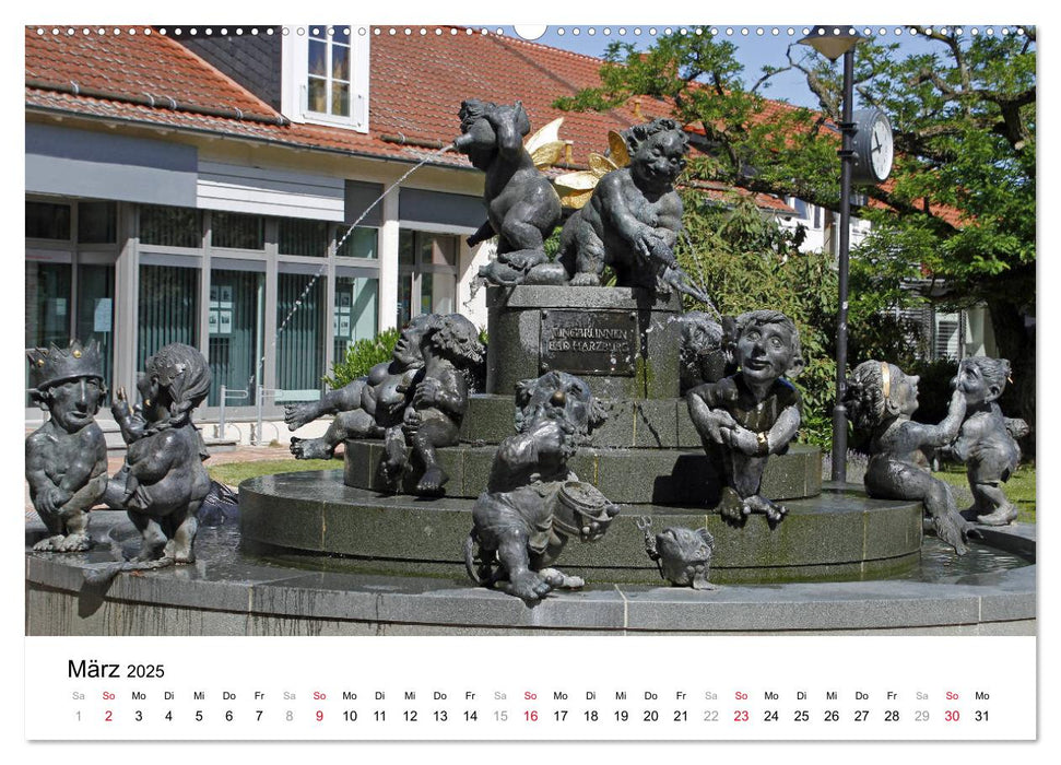 Vielfältiges Bad Harzburg (CALVENDO Premium Wandkalender 2025)