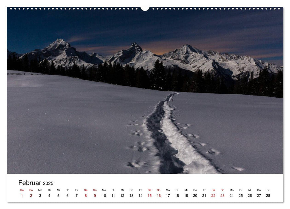 Graubünden - Land der 150 Täler (CALVENDO Premium Wandkalender 2025)