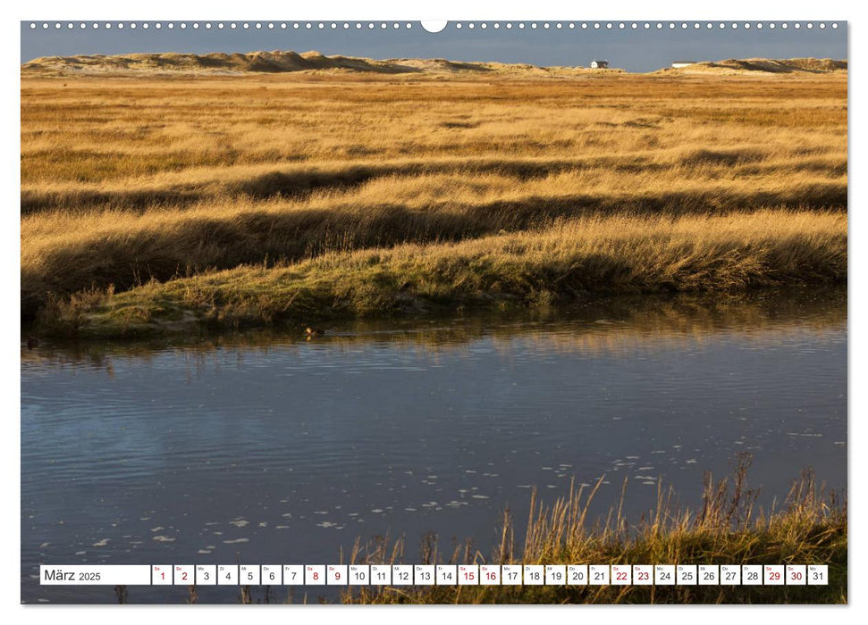 ST. PETER ORDING Strand und Meer (CALVENDO Premium Wandkalender 2025)