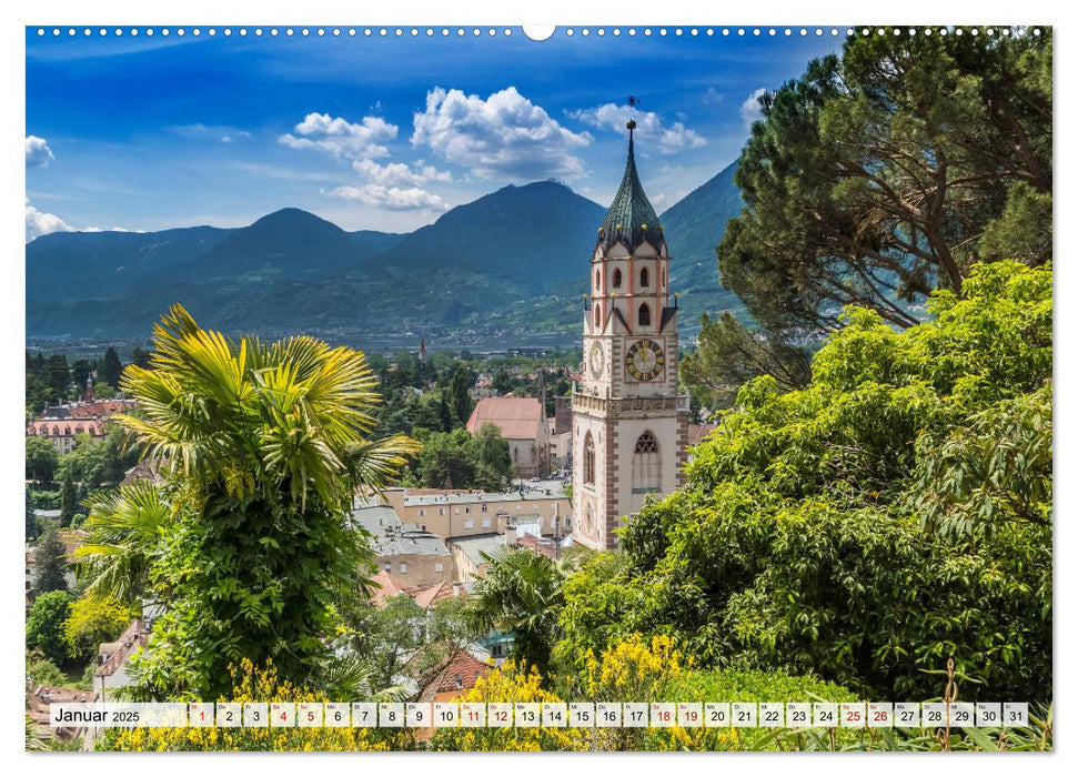 MERAN Idyllische Altstadt (CALVENDO Wandkalender 2025)