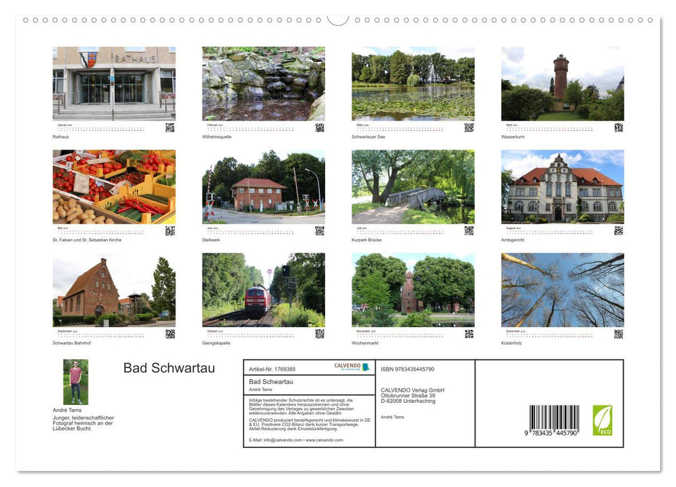 Bad Schwartau (CALVENDO Premium Wandkalender 2025)