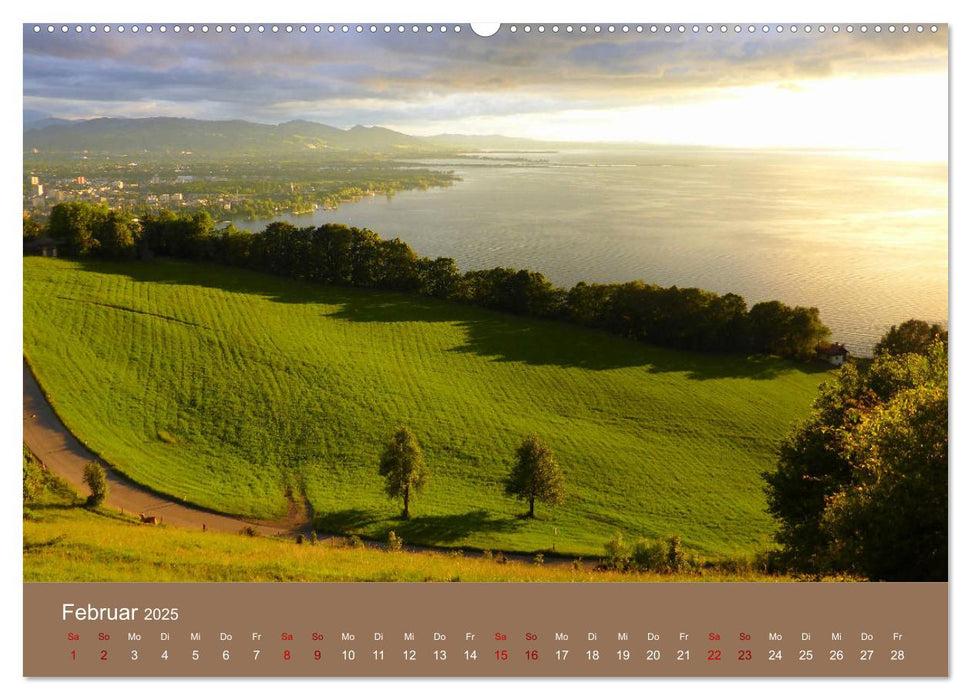 Bodenseeblicke (CALVENDO Premium Wandkalender 2025)