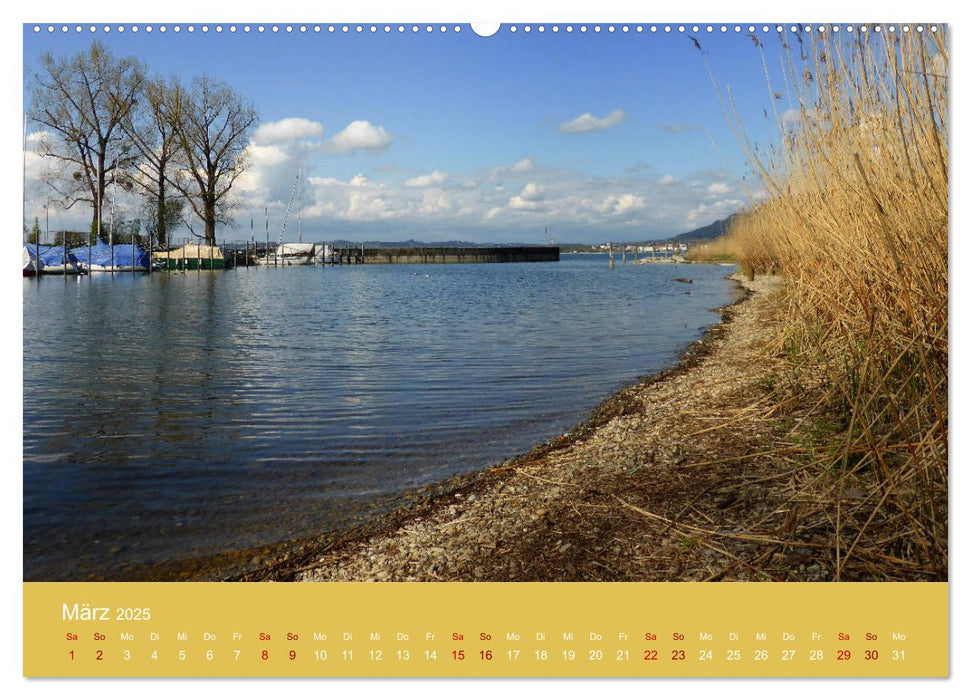 Bodenseeblicke (CALVENDO Premium Wandkalender 2025)