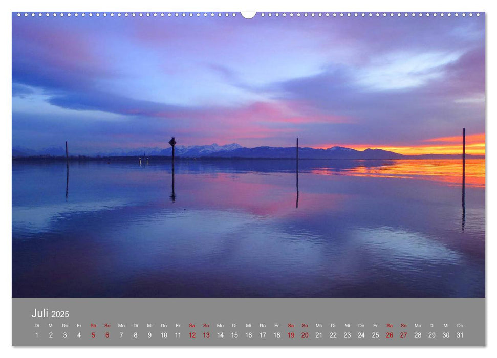 Bodenseeblicke (CALVENDO Premium Wandkalender 2025)