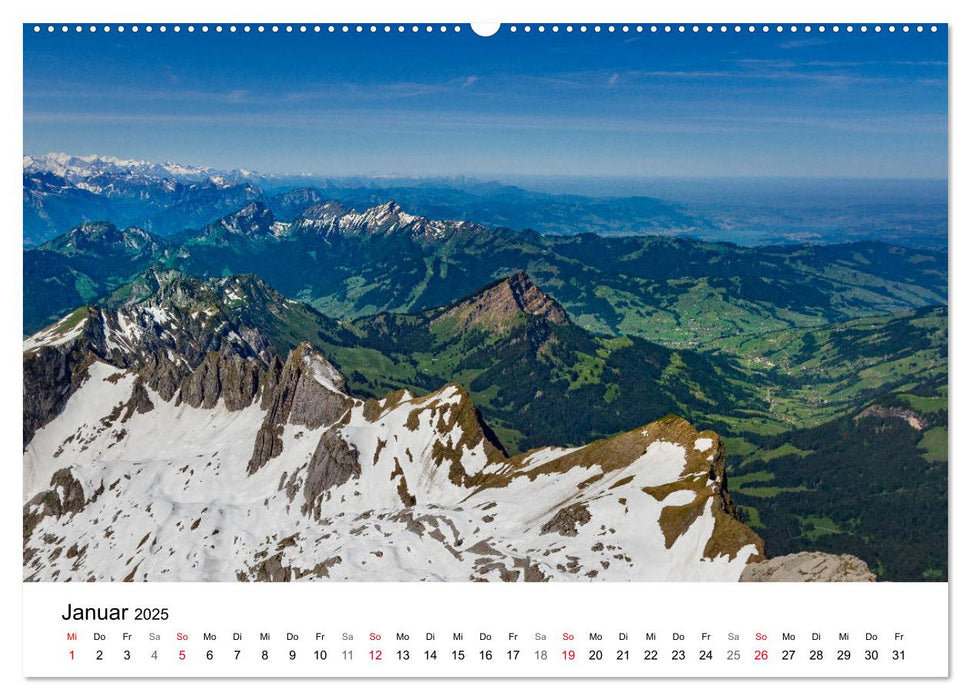 Säntis - Schwägalp (CALVENDO Premium Wandkalender 2025)