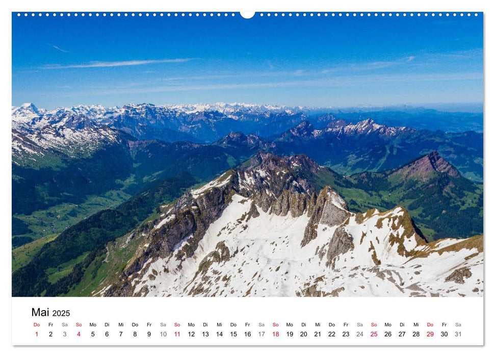 Säntis - Schwägalp (CALVENDO Premium Wandkalender 2025)