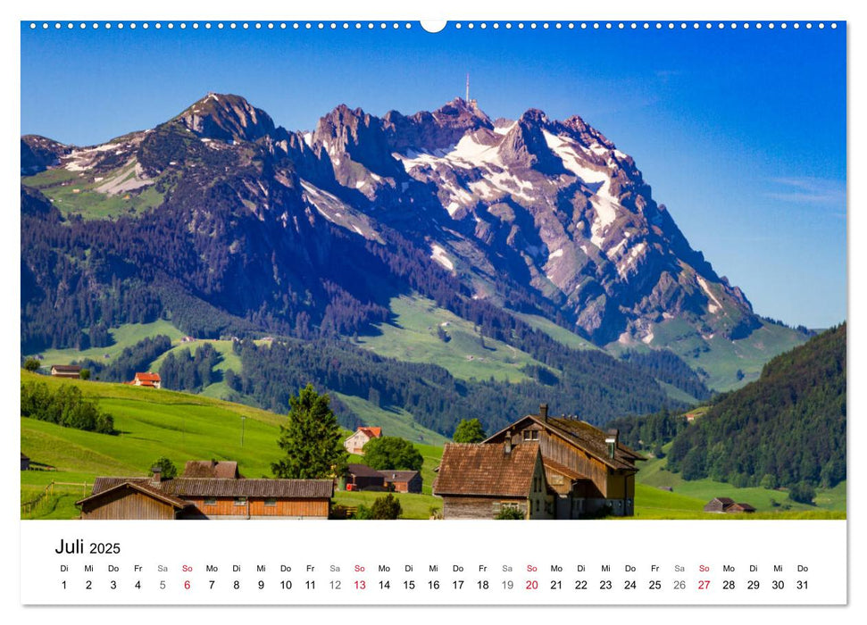 Säntis - Schwägalp (CALVENDO Premium Wandkalender 2025)