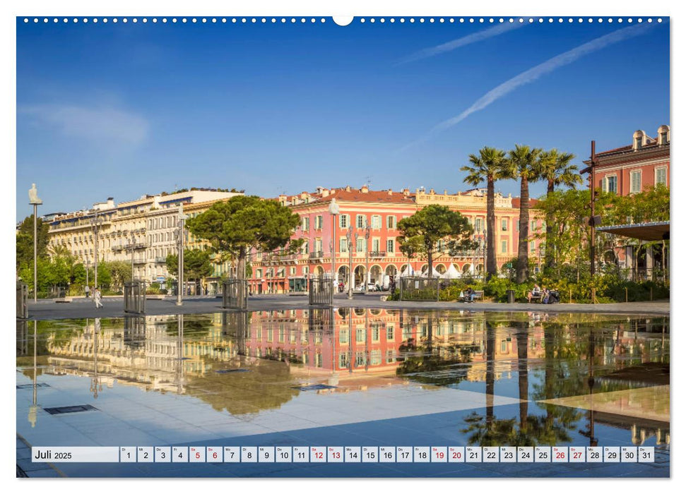 CÔTE D’AZUR Bezaubernde Orte (CALVENDO Premium Wandkalender 2025)