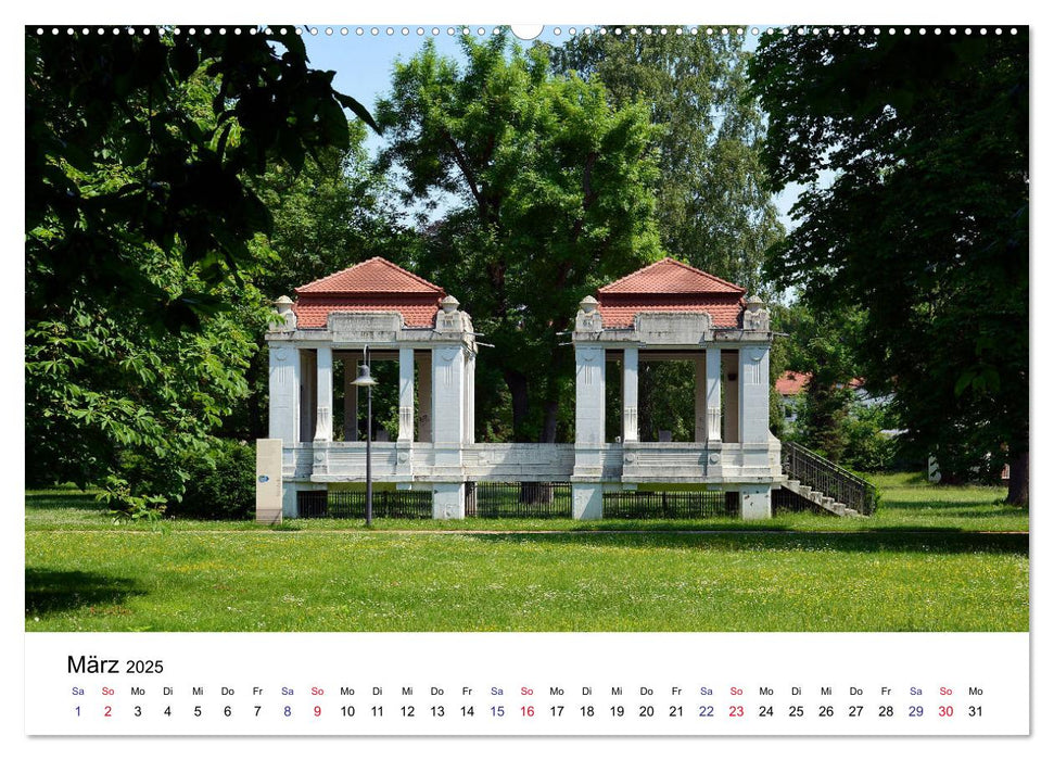 Solbad an der Saale - Bad Kösen (CALVENDO Premium Wandkalender 2025)