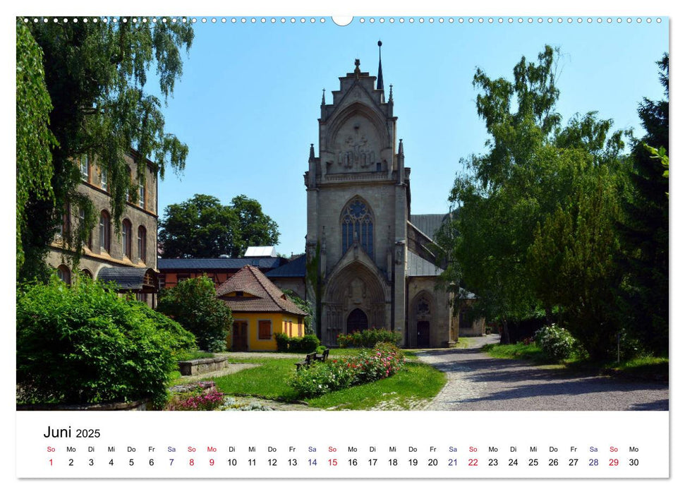 Solbad an der Saale - Bad Kösen (CALVENDO Premium Wandkalender 2025)