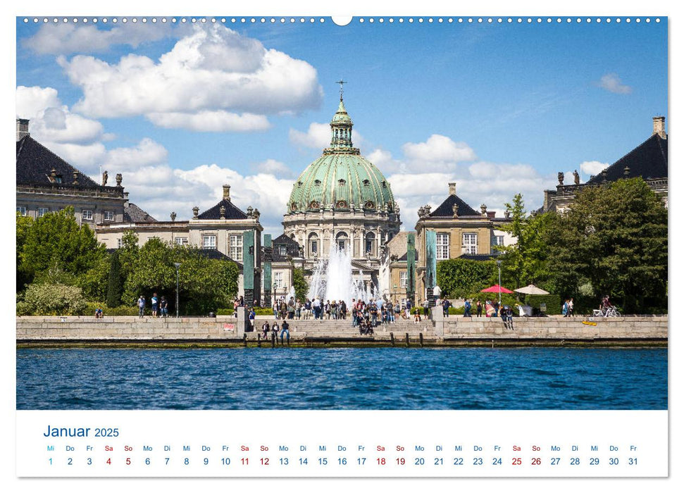 Schönes Kopenhagen (CALVENDO Premium Wandkalender 2025)