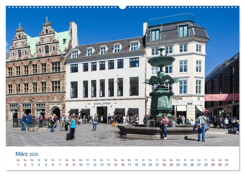 Schönes Kopenhagen (CALVENDO Premium Wandkalender 2025)