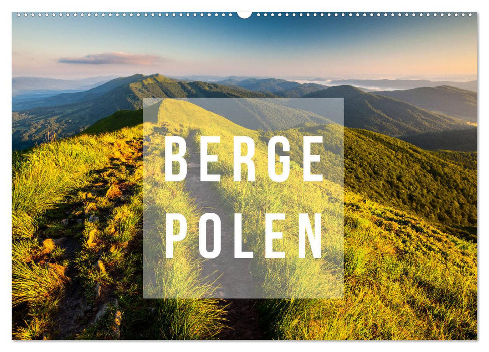 Berge. Polen (CALVENDO Wandkalender 2025)