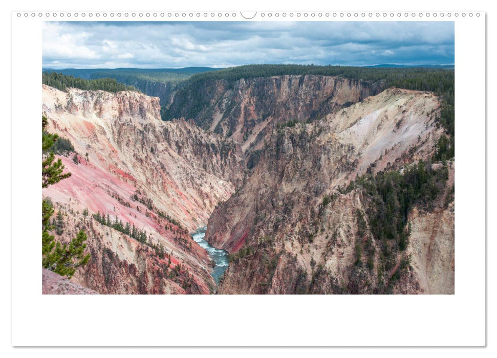 Yellowstone - Wunder der Natur (CALVENDO Premium Wandkalender 2025)