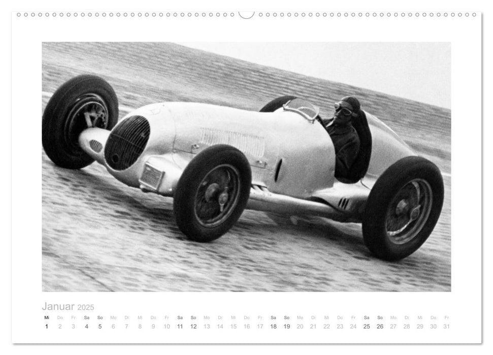 Luxus Oldtimer - Mercedes (CALVENDO Wandkalender 2025)