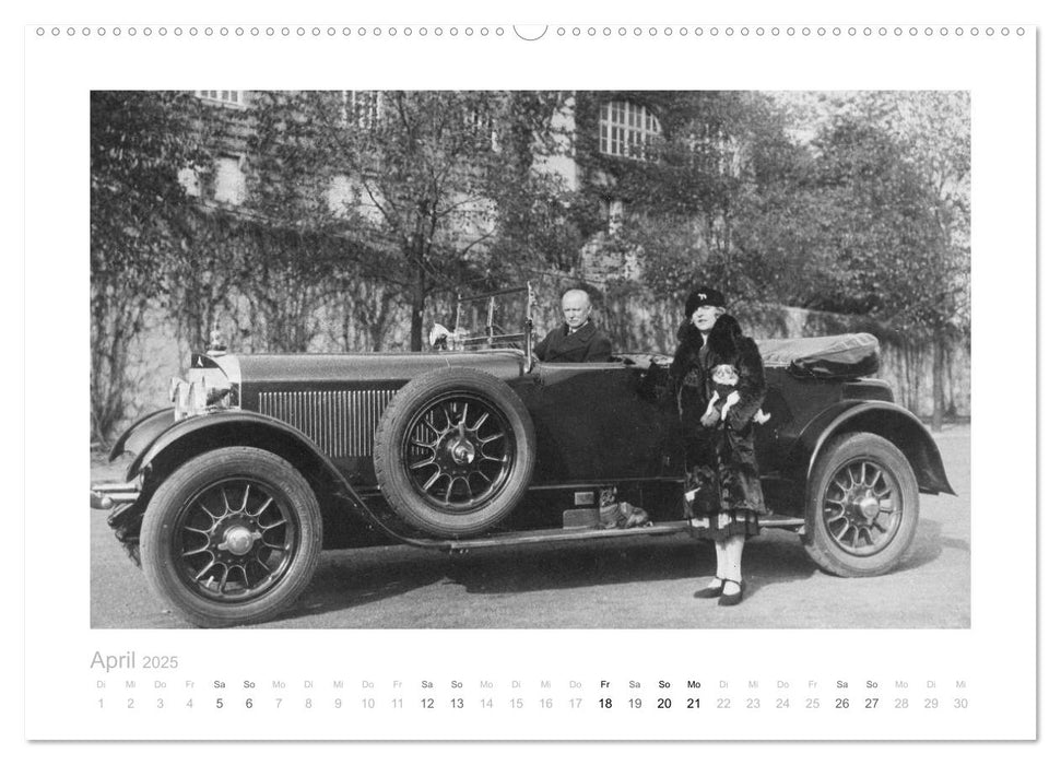 Luxus Oldtimer - Mercedes (CALVENDO Wandkalender 2025)