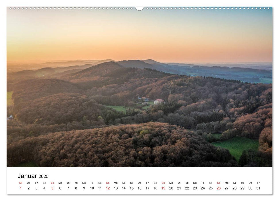 BIELEFELD aus der Vogelperspektive (CALVENDO Premium Wandkalender 2025)