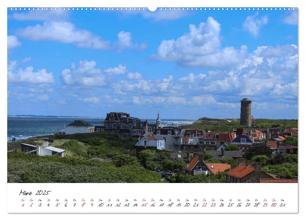 Das Seebad Domburg (CALVENDO Premium Wandkalender 2025)