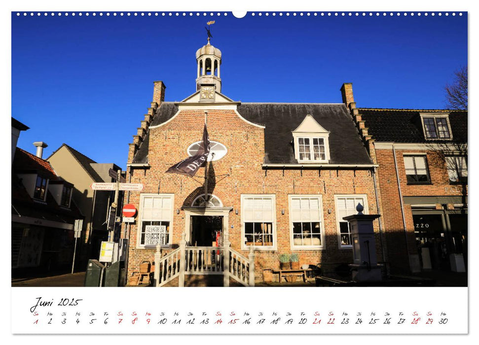 Das Seebad Domburg (CALVENDO Premium Wandkalender 2025)