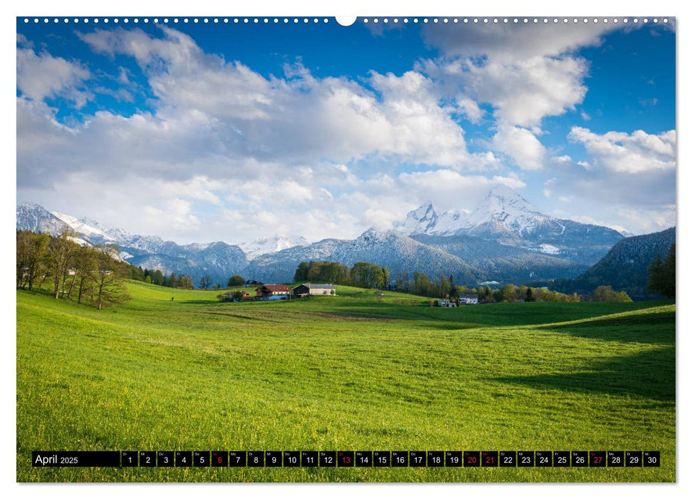 Berchtesgadener Land - Malerische Ansichten (CALVENDO Premium Wandkalender 2025)