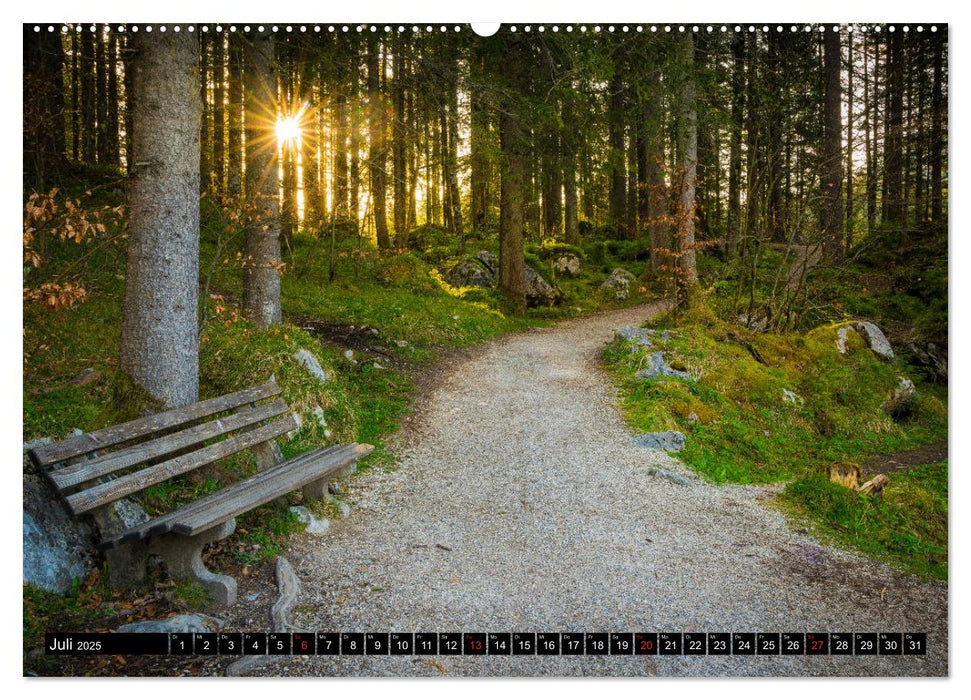 Berchtesgadener Land - Malerische Ansichten (CALVENDO Premium Wandkalender 2025)