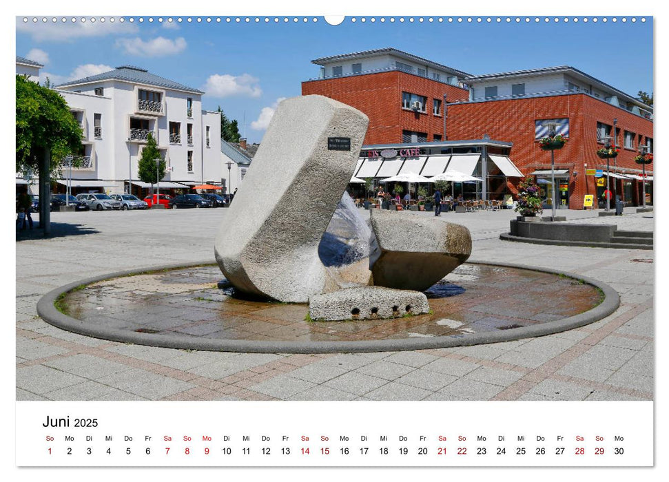 Eschborn vom Taxifahrer Petrus Bodenstaff (CALVENDO Premium Wandkalender 2025)