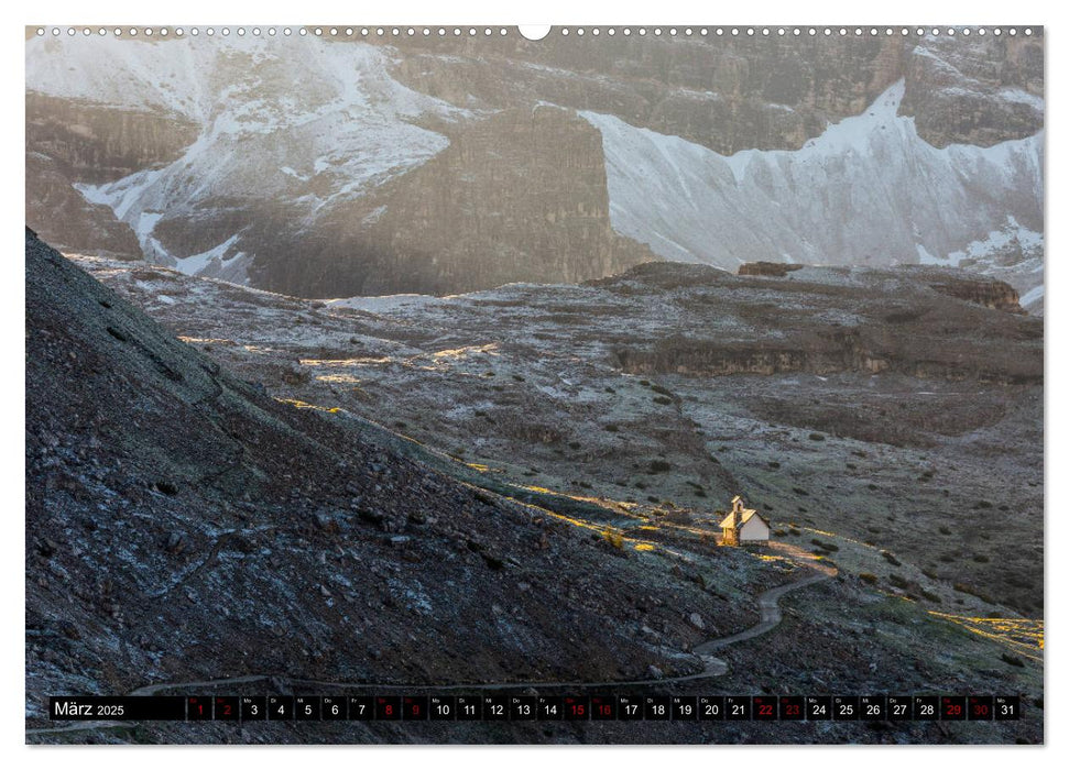 Berge. Wege in die Natur (CALVENDO Wandkalender 2025)