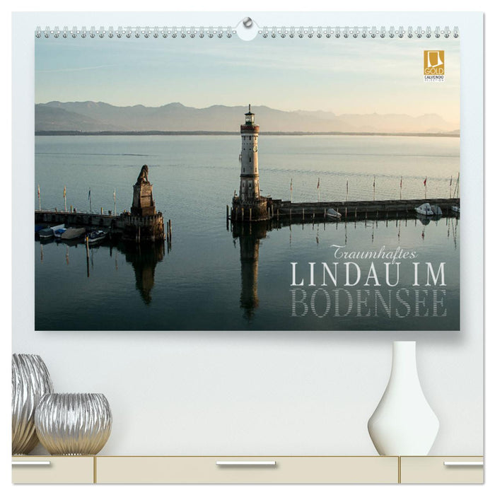 Traumhaftes Lindau im Bodensee (CALVENDO Premium Wandkalender 2025)