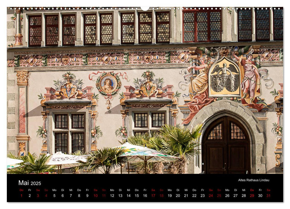 Traumhaftes Lindau im Bodensee (CALVENDO Premium Wandkalender 2025)