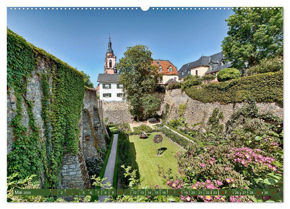 Eltville am Rhein - Wein, Sekt, Rosen (CALVENDO Premium Wandkalender 2025)