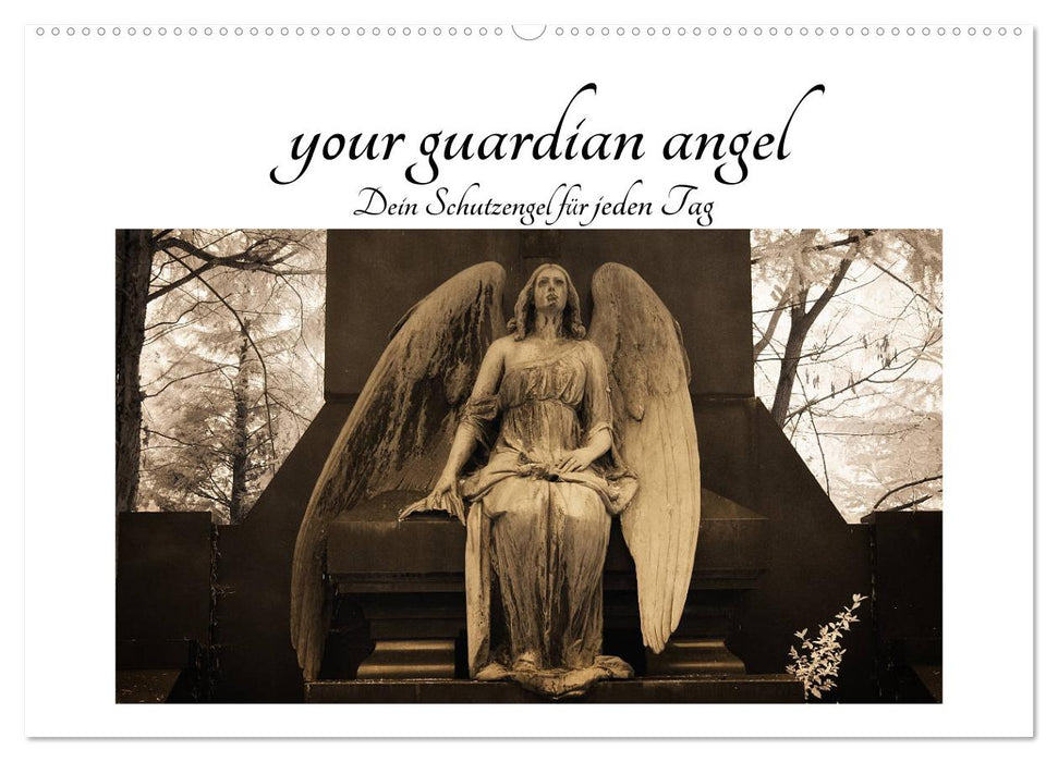 your guardian angel - Dein Schutzengel für jeden Tag (CALVENDO Wandkalender 2025)