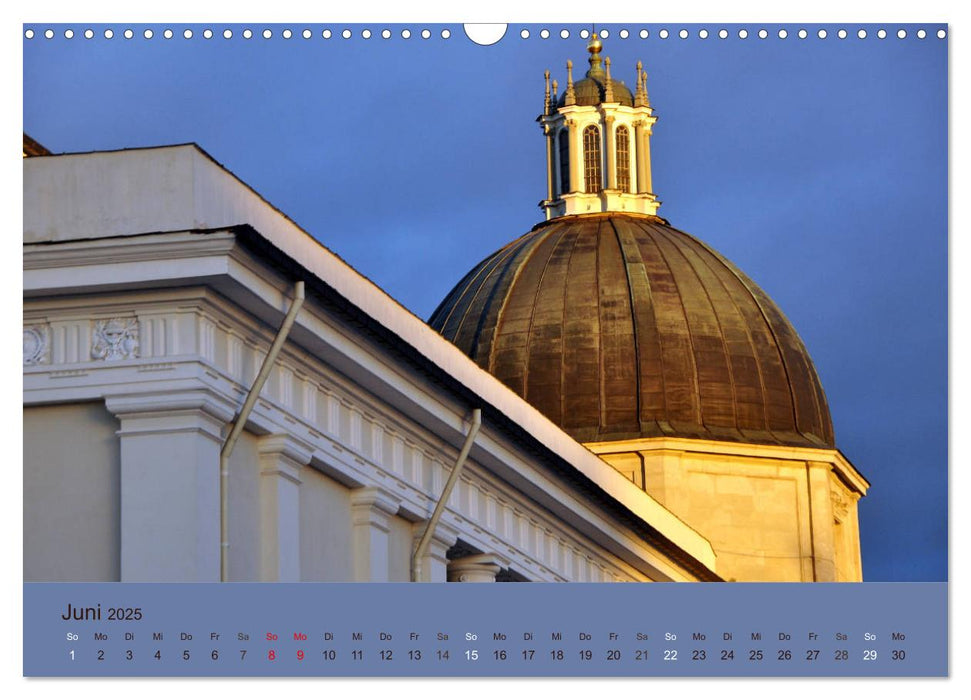 Vilnius im Detail (CALVENDO Wandkalender 2025)