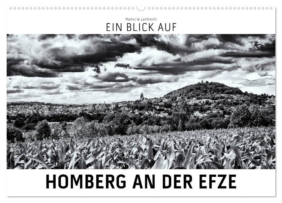 Ein Blick auf Homberg an der Efze (CALVENDO Wandkalender 2025)