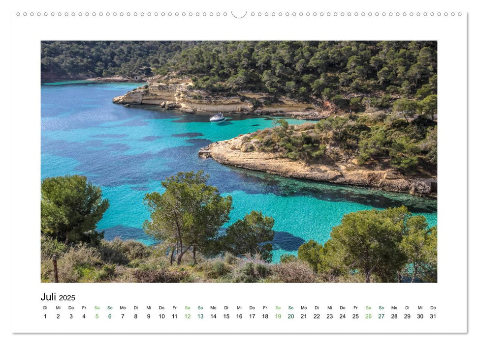 Sehnsucht nach Mallorca (CALVENDO Premium Wandkalender 2025)