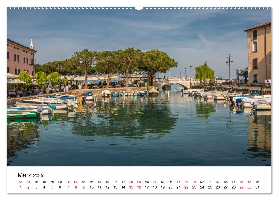 Südlicher Gardasee - Von Salo bis Garda (CALVENDO Premium Wandkalender 2025)