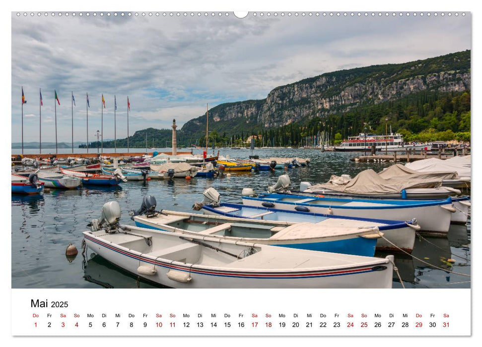 Südlicher Gardasee - Von Salo bis Garda (CALVENDO Premium Wandkalender 2025)