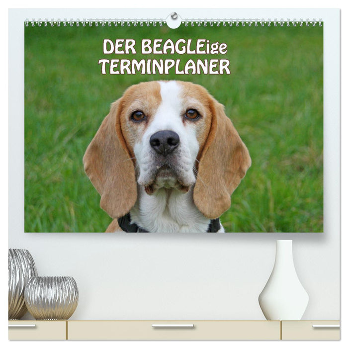 DER BEAGLEige TERMINPLANER (CALVENDO Premium Wandkalender 2025)