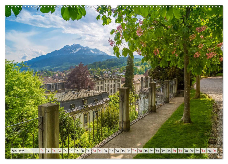 LUZERN Idyllische Impressionen (CALVENDO Premium Wandkalender 2025)