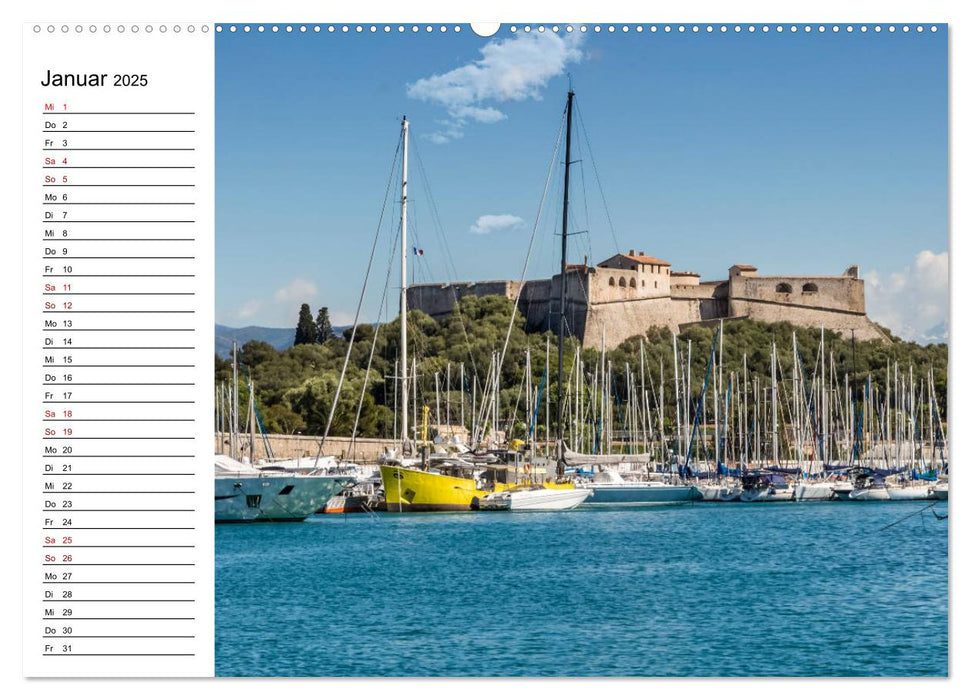 ANTIBES Idyllische Impressionen (CALVENDO Premium Wandkalender 2025)