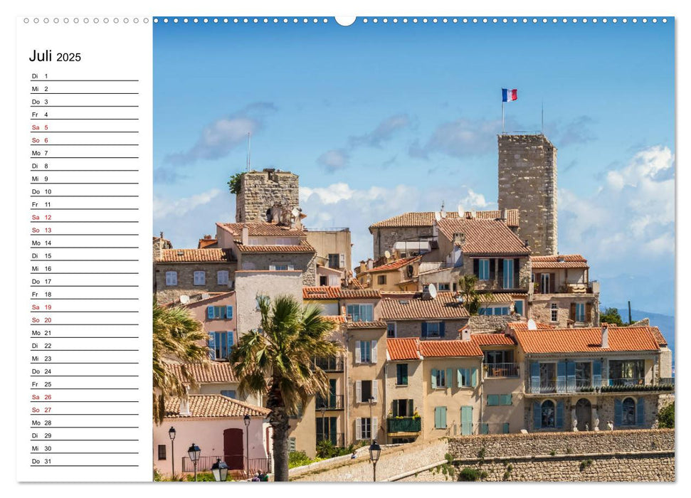 ANTIBES Idyllische Impressionen (CALVENDO Premium Wandkalender 2025)