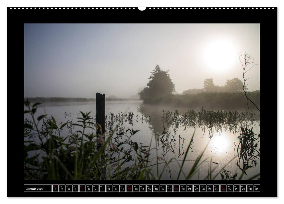 Lichtlandschaft Worpswede (CALVENDO Wandkalender 2025)