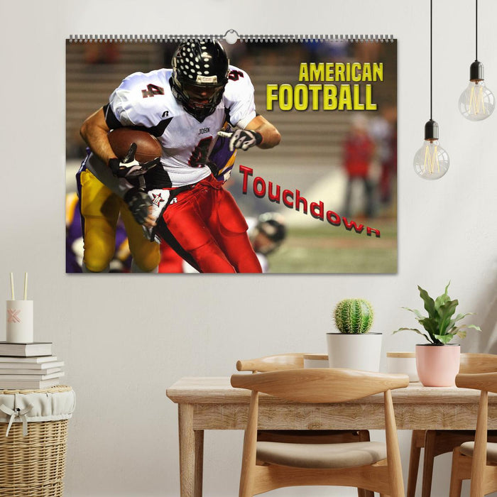 American Football - Touchdown (CALVENDO Wandkalender 2025)