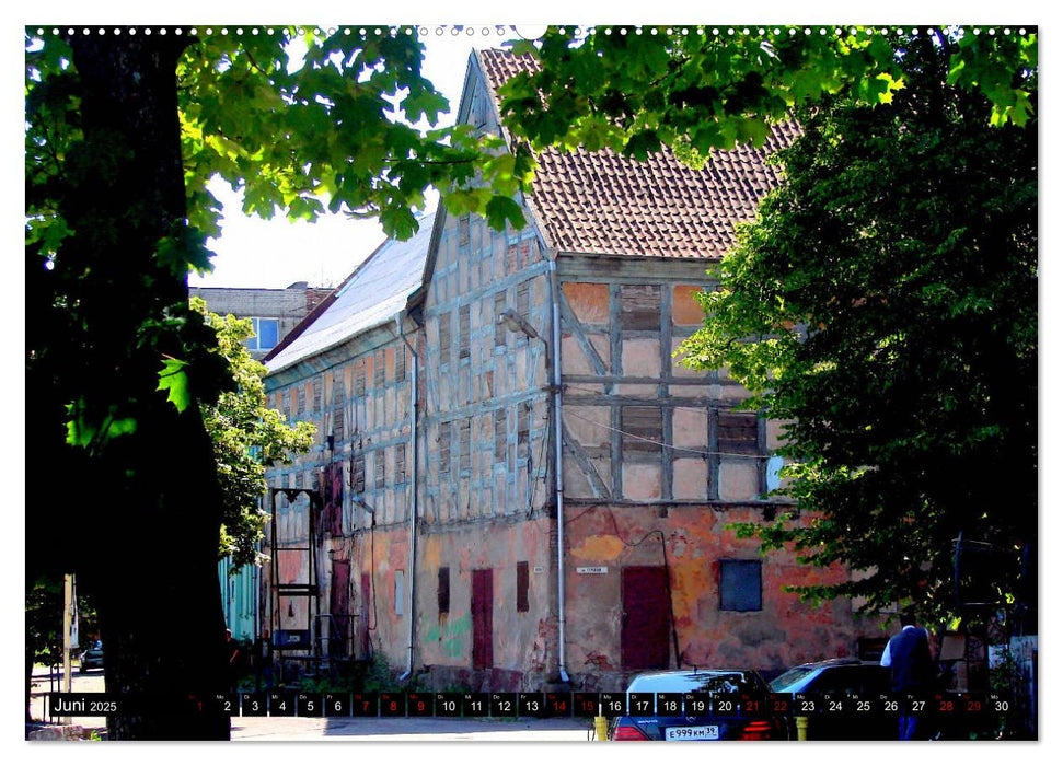 Tilsit - Grenzstadt an der Memel (CALVENDO Premium Wandkalender 2025)